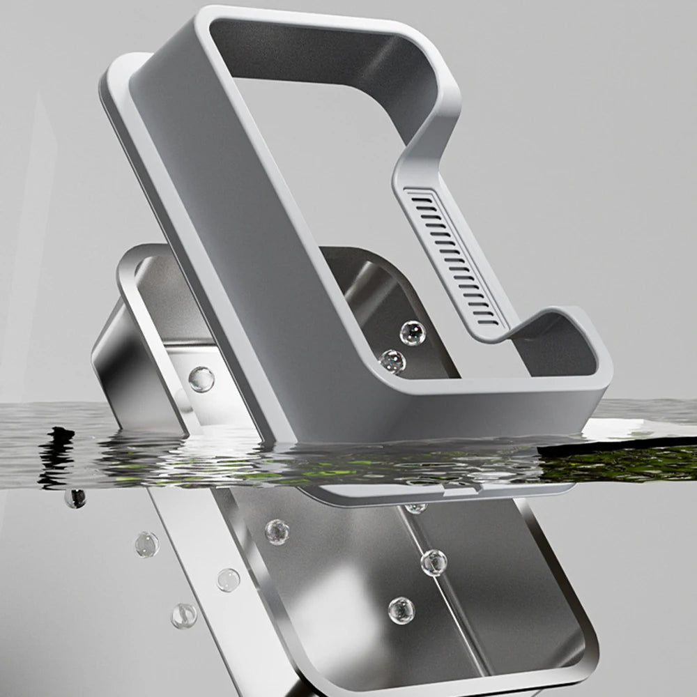 Stainless Steel no mess-Cat Litter Box with Lid and Scoop